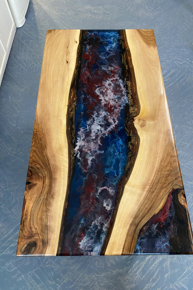 Space Black Epoxy Table