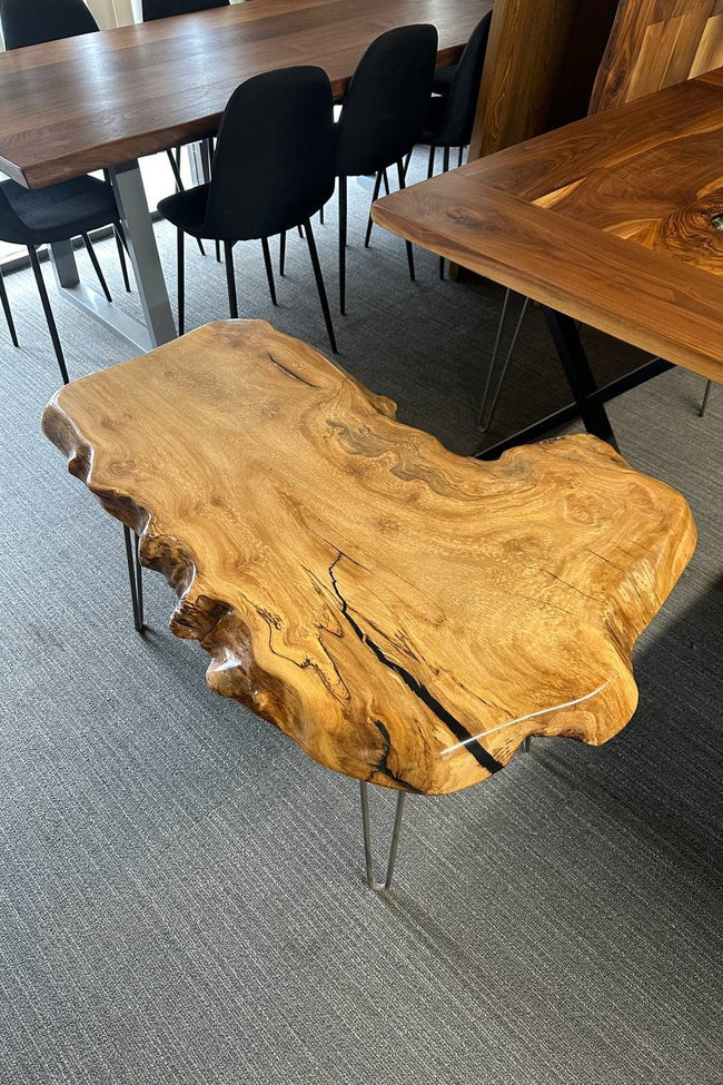 Solid Wood Live Edge Coffee Table