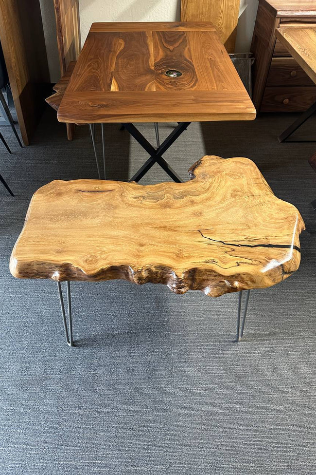 Solid Wood Live Edge Coffee Table