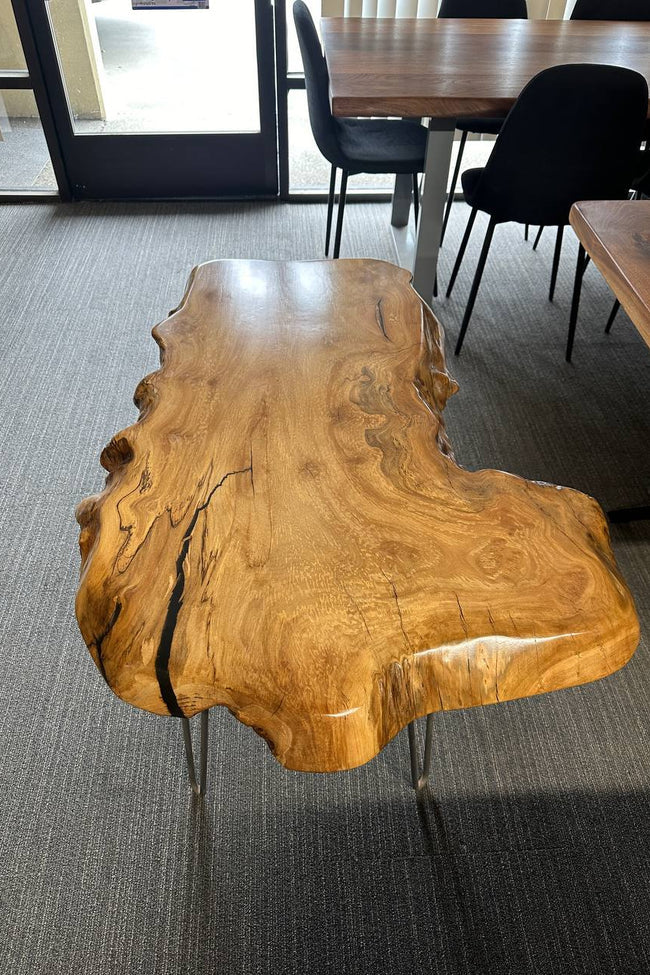 Solid Wood Live Edge Coffee Table