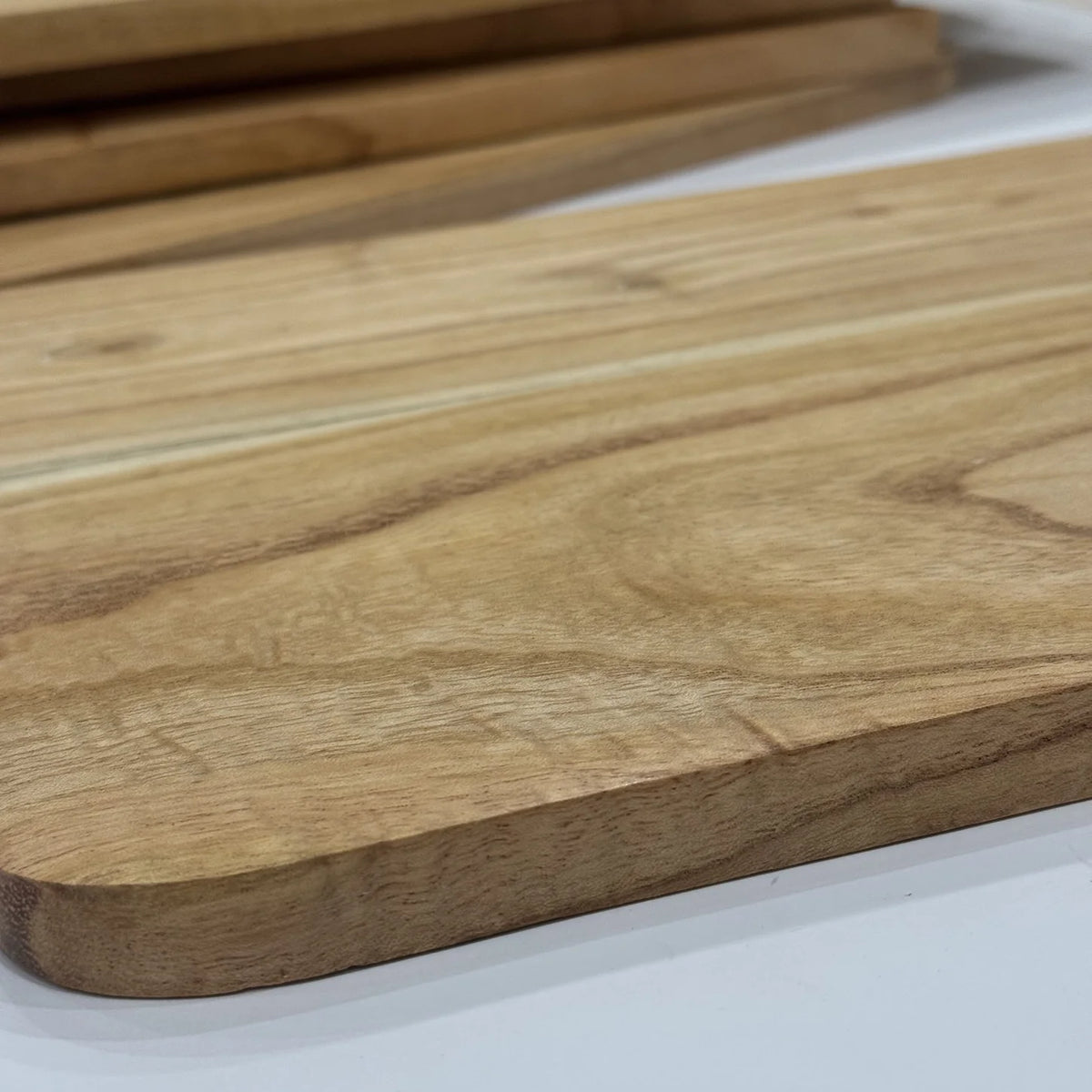 Large natural wooden cutting board in solid wood, handmade by Craft Edges, view 8 of 8